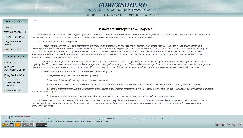 forexship.ru